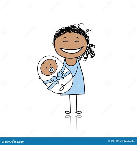 illustrazione che mostra una madre che sorride mentre offre il biberon al suo bambino in un ambiente confortevole