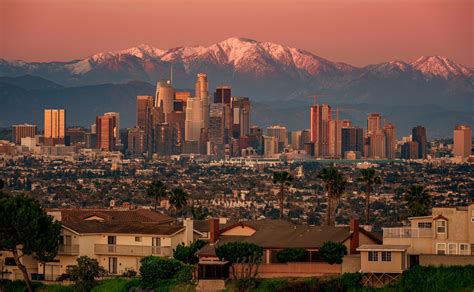 panorama urbano di Los Angeles