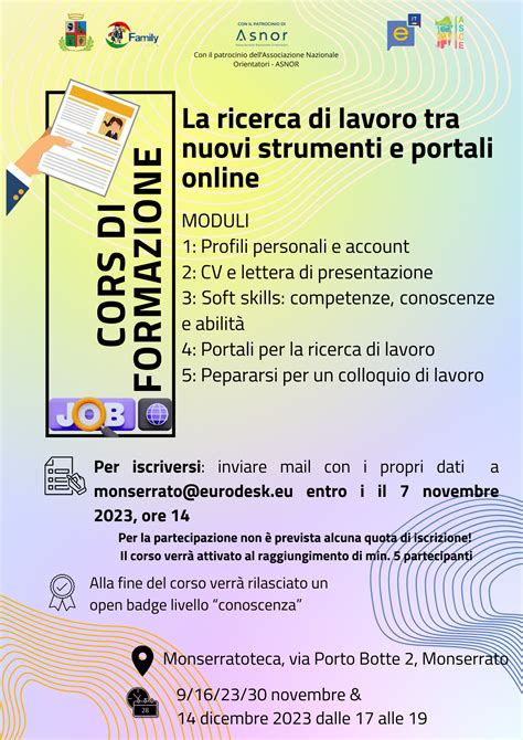 Infografica con i principali siti per la ricerca di lavoro