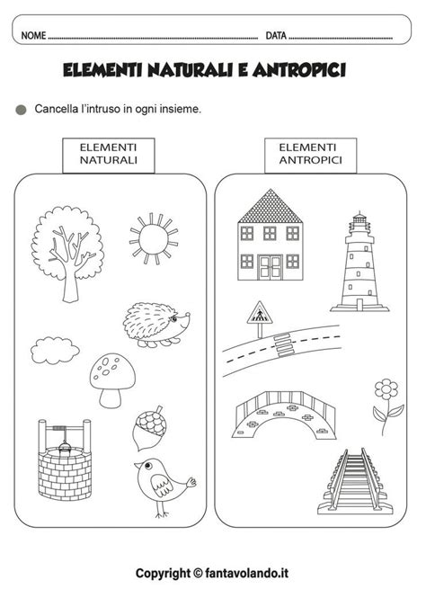 Bambini che decorano disegni sulla sabbia con elementi naturali