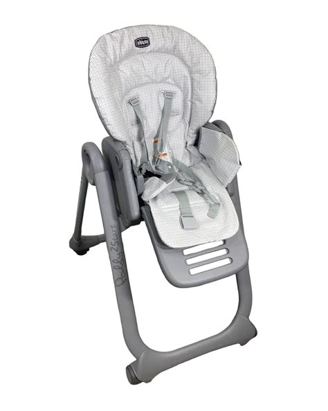 Chicco Polly highchair comfort features diagram