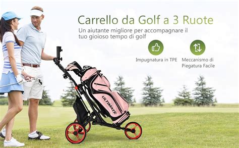 Carrello golf pieghevole