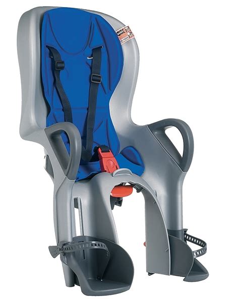 Bambino in seggiolino bici posteriore reclinabile