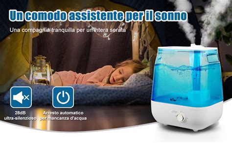 Umidificatore ambientale per bambini