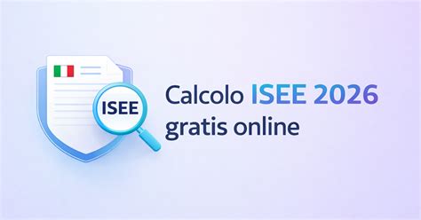 Simulazione calcolo ISEE