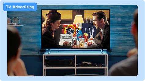 Schermo televisivo con pubblicità fastidiosa