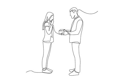 illustrazione grafica di una coppia felice durante un incontro di preparazione al parto