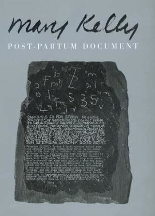 Mary Kelly Post-Partum Document installation view