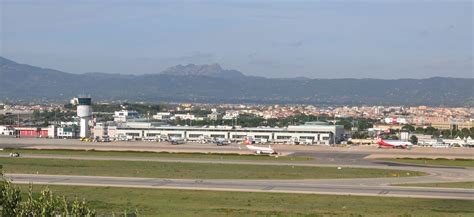 Veduta panoramica dell'Aeroporto di Alghero Fertilia