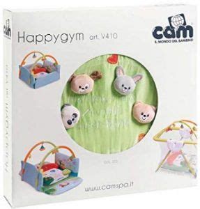 Dettaglio della barra gioco con peluches e specchio