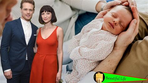 Caitriona Balfe's baby hands photo on Instagram