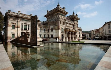 veduta panoramica di Salsomaggiore Terme durante i giorni del concorso