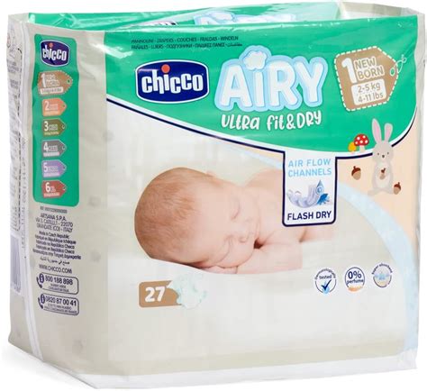 confezione di pannolini Chicco Dry Fit taglia 2