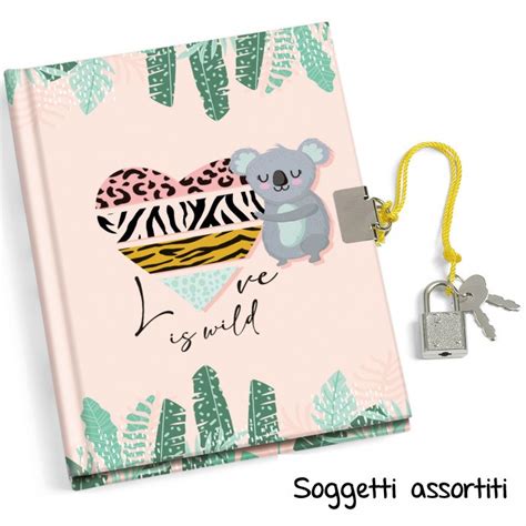 diario segreto decorato stilizzato