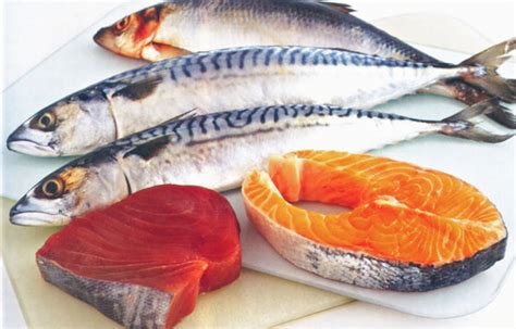 Pesce grasso come salmone, sgombro e sardine