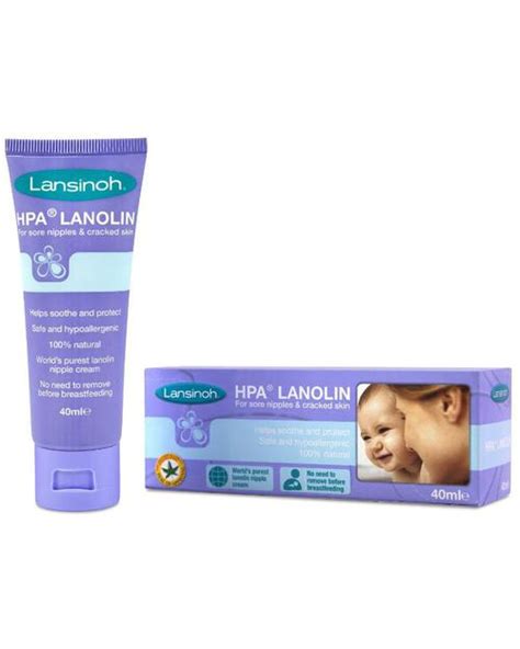 Prodotti per l'igiene del seno e creme alla lanolina
