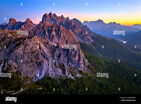 Panorama delle cime dolomitiche visibili dal Buffaure