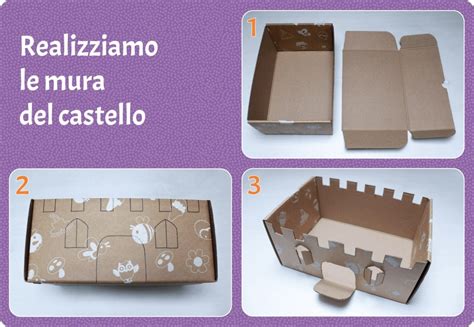 Schema tecnico per la costruzione di una culla a dondolo in cartone riciclato