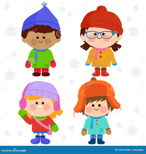 Bambini che indossano cappotti eleganti
