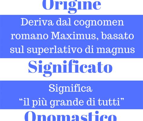 Origini e significato dell'onomastico