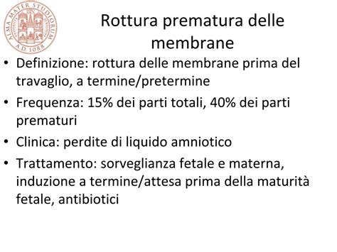 Rottura delle membrane