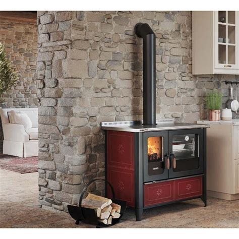 cucina a legna modello Serie S Rustic