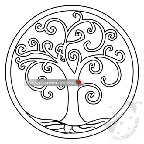 Mamma che allatta con albero della vita in bianco e nero