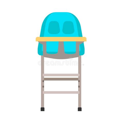 Illustrazione di un seggiolone sicuro