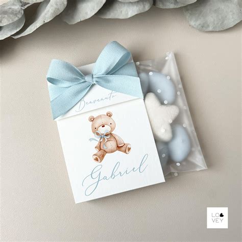 Personalized birth favors