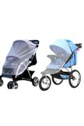 Stroller with elegant tulle net