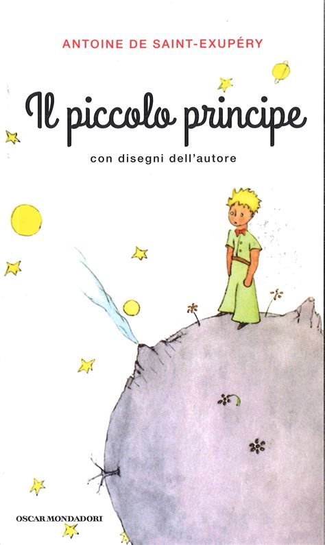 Copertina del libro Il Piccolo Principe con il suo protagonista