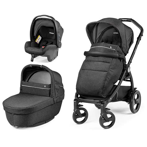 Componenti del sistema Trio Peg Perego GT3 (navicella, ovetto, passeggino)