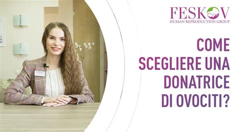 Donatrice di ovociti