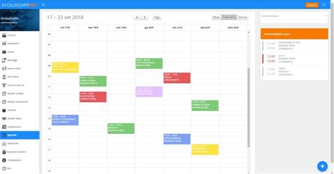 Calendario e appuntamenti