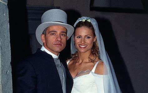 Michelle Hunziker ed Eros Ramazzotti con la piccola Aurora