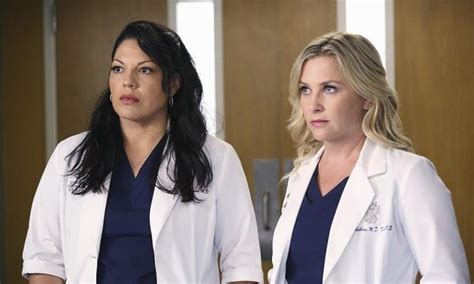 Arizona e Callie in un momento felice