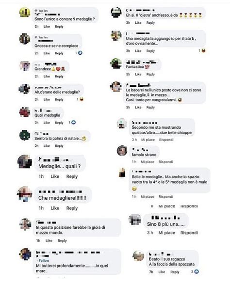 Schermata di un forum online con commenti negativi e sessisti