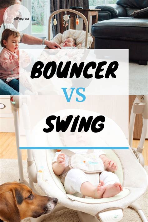 Comparison of baby swing and bouncer features