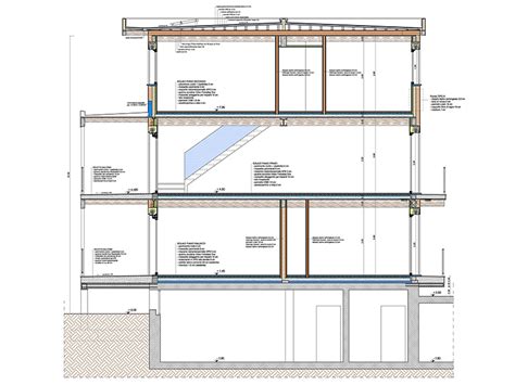 Sezione trasversale di un pannolino con strati assorbenti