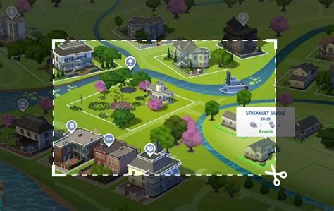 panoramica generale dell'interfaccia di gioco di The Sims 4