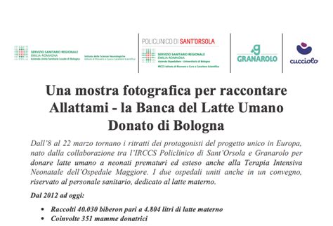 Mappa o rappresentazione concettuale di una Banca del Latte Umano Donato