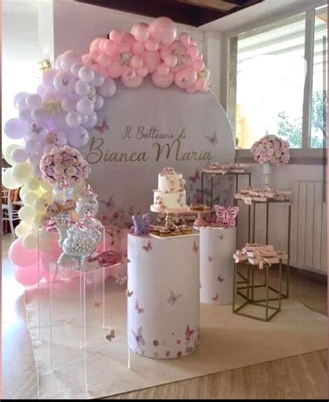 Decorazioni battesimo tema Fatine