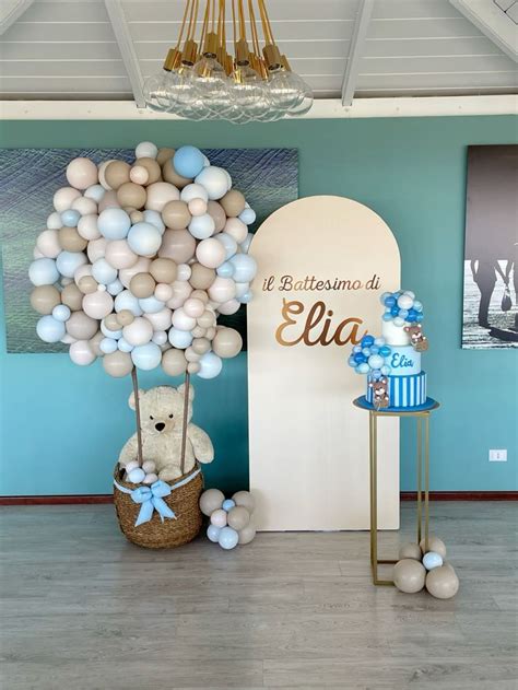 Allestimento tavolo battesimo