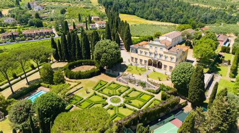 Architettura storica di una villa siciliana