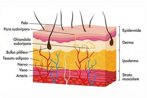 illustrazione grafica che mostra la delicatezza della pelle di un neonato a contatto con i tessuti