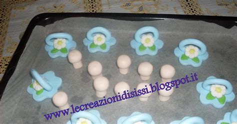 Creazioni in Fimo di biberon e ciuccetti