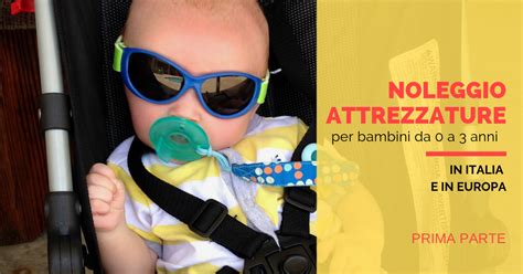 Infografica: come funziona il noleggio attrezzature per bambini