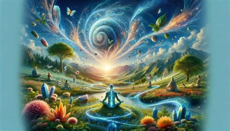 rappresentazione di una danza sensoriale e di energia vitale che si espande dal corpo all'ambiente