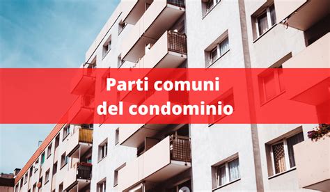 Pianta di edificio condominiale con indicazioni delle parti comuni