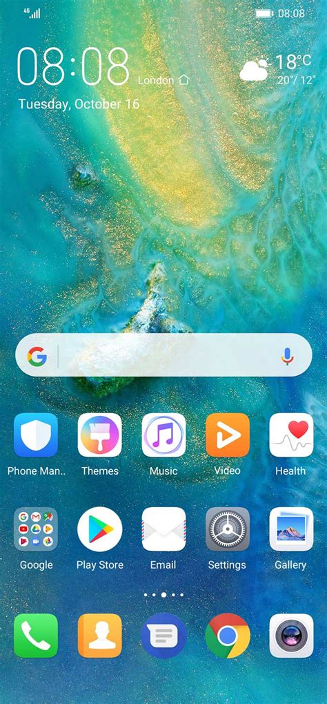 Interfaccia EMUI 9.0 su Android Pie